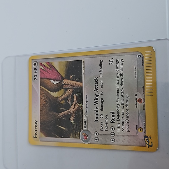 POKEMON ~Reverse Holo Fearow #37/100 Uncommon - Picture 8 of 9